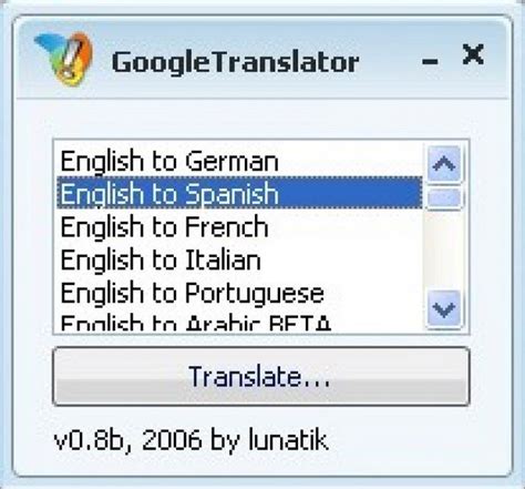 win traduccion|Traductor de Google .